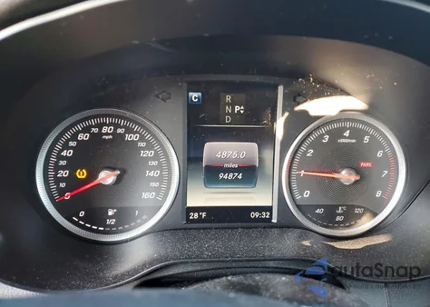 2017 Mercedes-Benz Glc Coupe 300 4Matic из США, поврежденный, VIN WDC0J4KB3HF274198